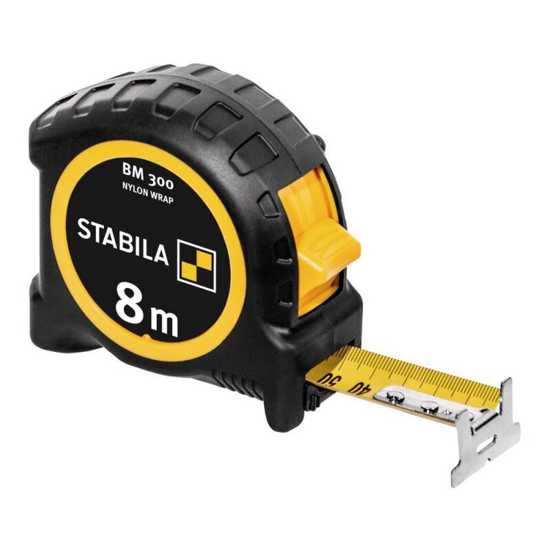 foto del prodotto stabila flessometro bm 300, scala graduata millimetrica,8 m