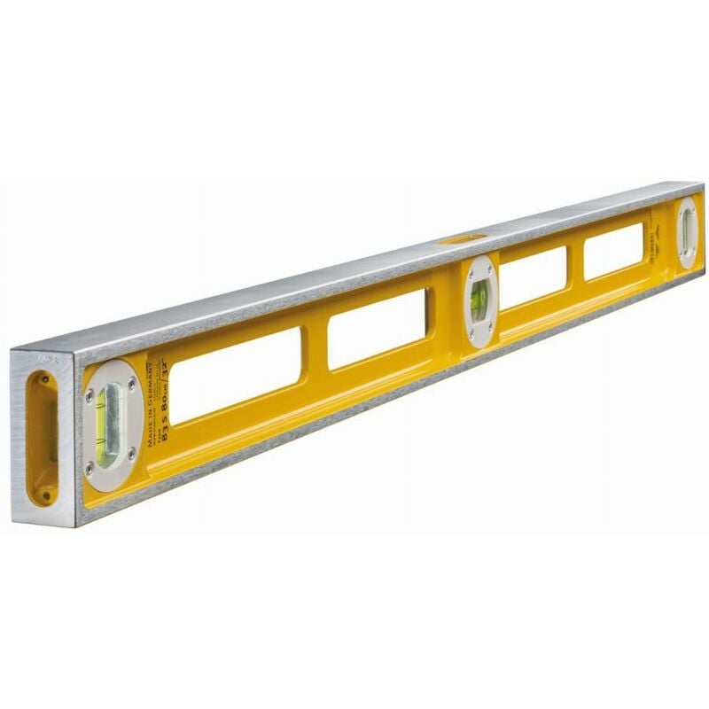 foto del prodotto stabila type 83 s, 80 cm 2545 livella a bolla in metallo leggero 80 cm 0.5 mm m