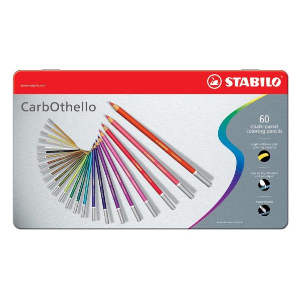 foto del prodotto stabilo carbothello multicolore 60 pz