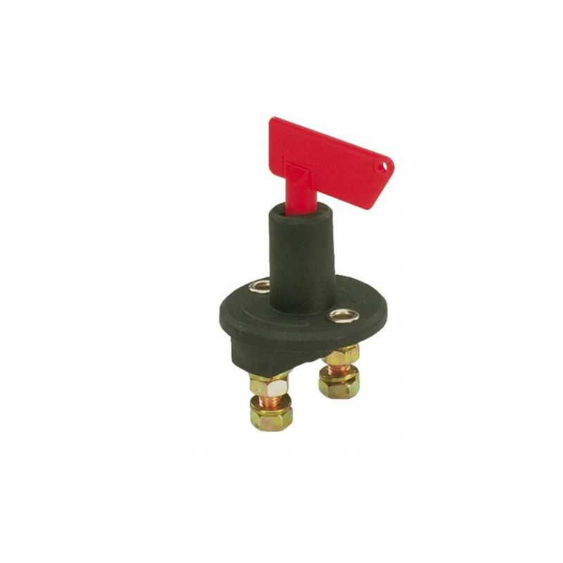 foto del prodotto staccabatteria stacca batteria 12 24v 100a per trattore auto camper barche 30014
