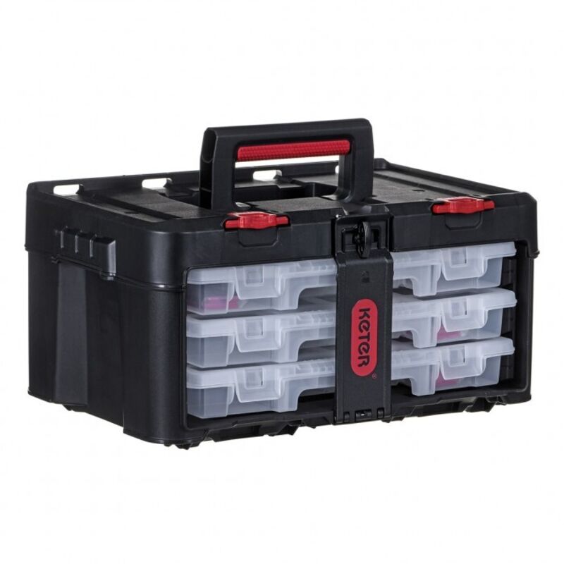foto del prodotto stack roll - set de 3 organizzatori detools de - keter