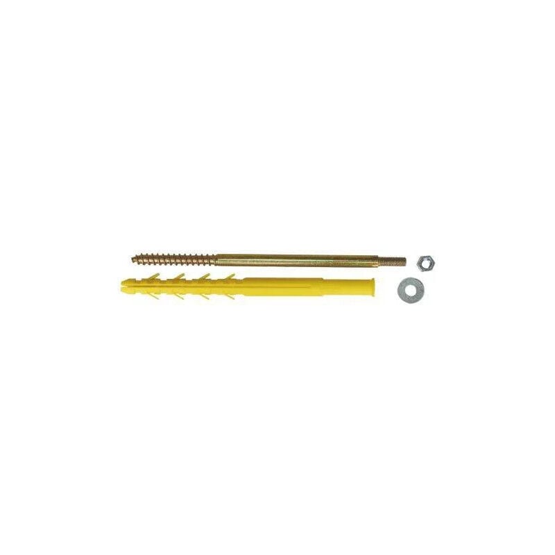 foto del prodotto staffa a parete per caldaia 12x240mm dado m8, set di 2 pezzi