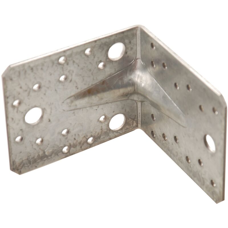 foto del prodotto staffa angolare con rinforzo 105 x 105 x 90 x 3 mm