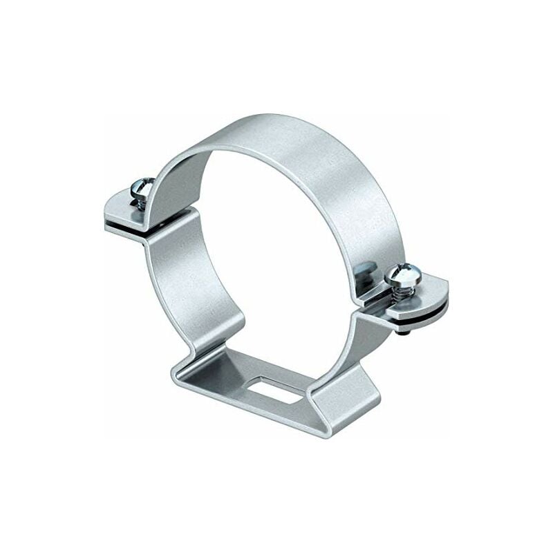 foto del prodotto staffa con foro allungato, 39 48mm, elettrozincato, din 50961