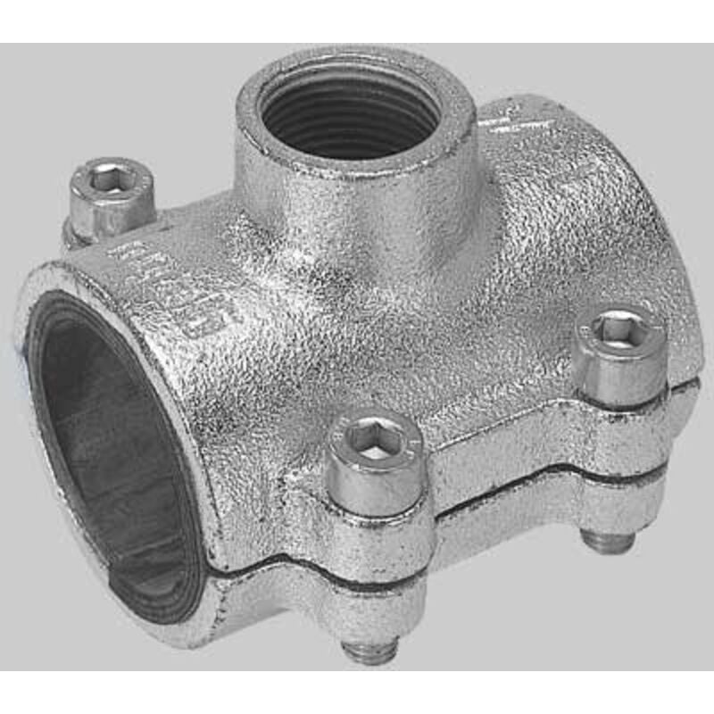 foto del prodotto staffa di derivazione in ghisa - 2 1 2 x 1 1 2