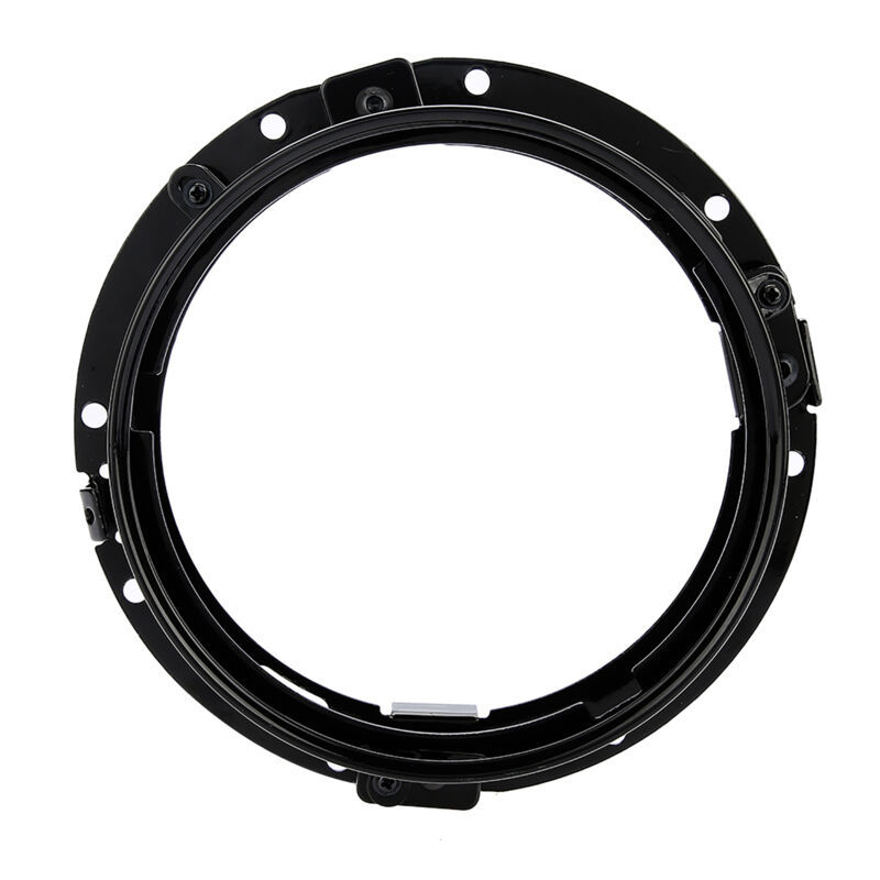 foto del prodotto staffa di montaggio ad anello rotondo per faro auto da 7 pollici per jeep wrangler nero 
