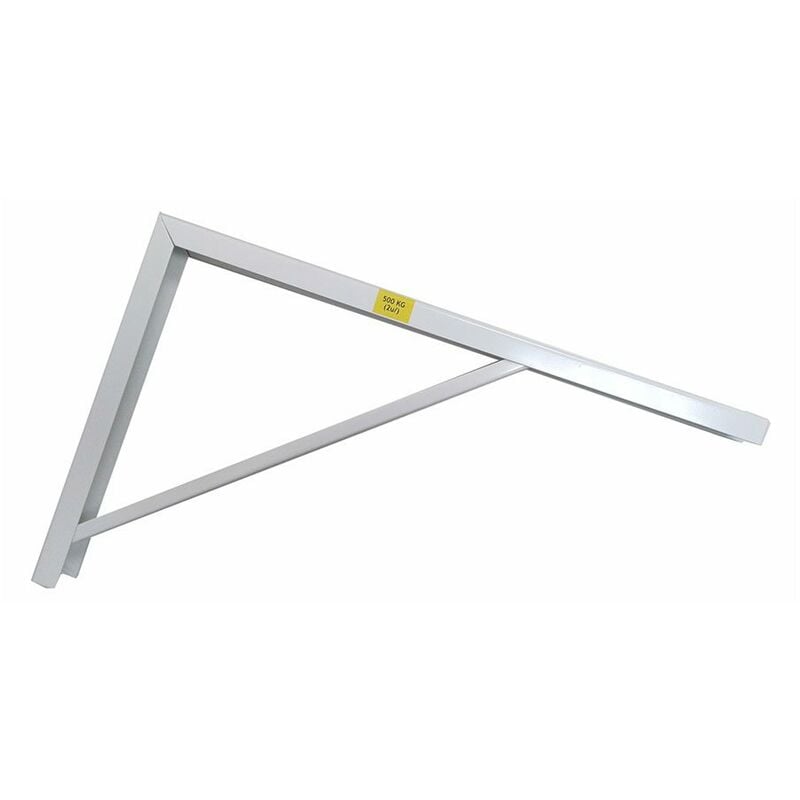 foto del prodotto staffa in acciaio white robusta 30x50cm