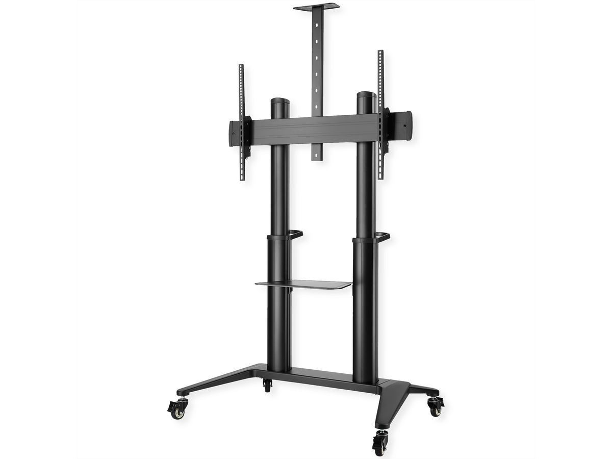 foto del prodotto staffa pavimento per tv 70 120 load 140kg 1000x600 con ruote
