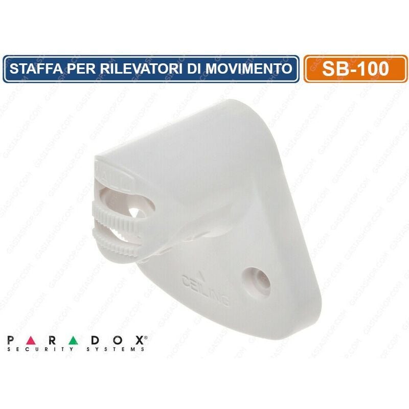 foto del prodotto staffa per rilevatori di movimento sb 100 paradox antifirti allarme