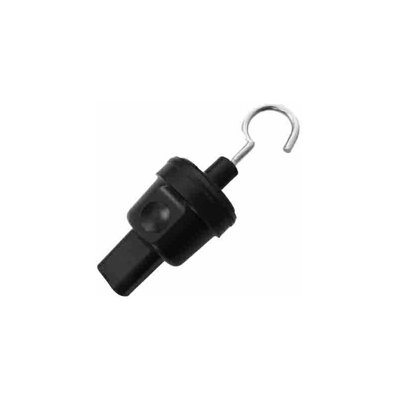 foto del prodotto staffa rettangolare di fissaggio del cavo 5x11 mm