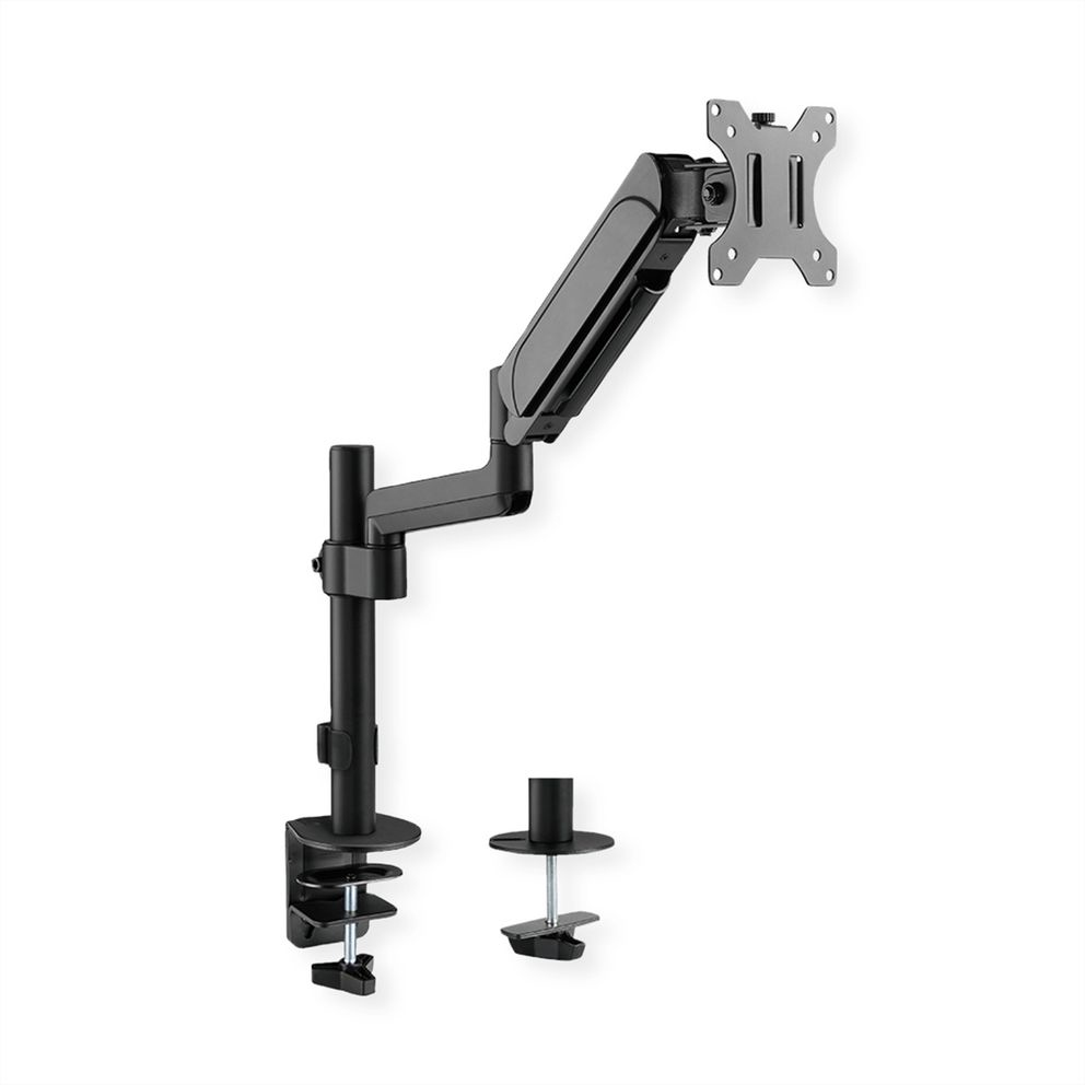 foto del prodotto staffa tv monitor da tavolo morsa vesa 75 100 1 monitor