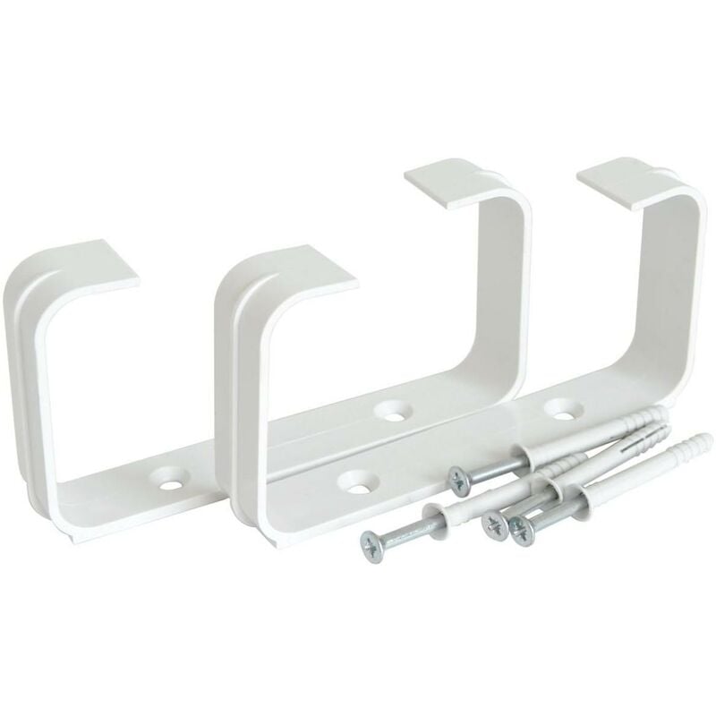 foto del prodotto staffe fermatubo la ventilazione bianco 2 pz stv2126b