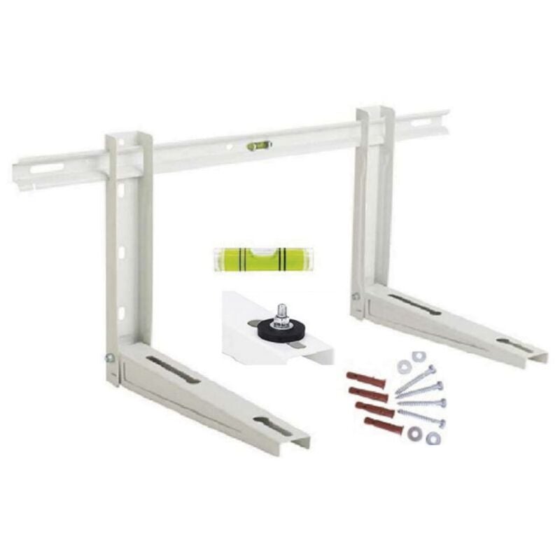 foto del prodotto staffe mensole supporti 42x35x80 cm. 100 kg climatizzatore mono dual condizionatore