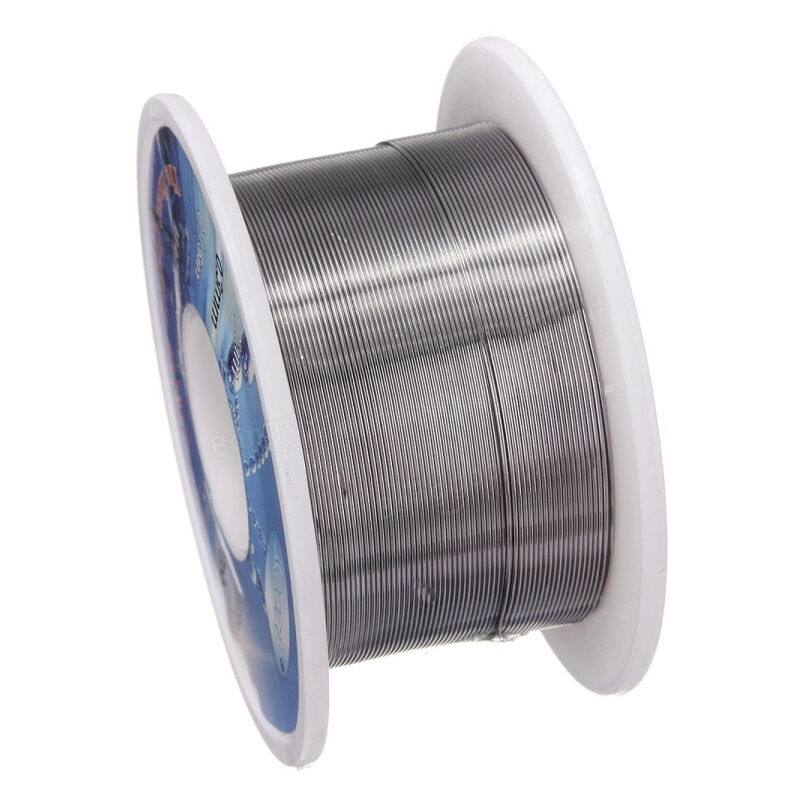 foto del prodotto stagno bobina saldatura per elettronica 1,5mm 40 grammi flussante 1,2 trade shop traesio