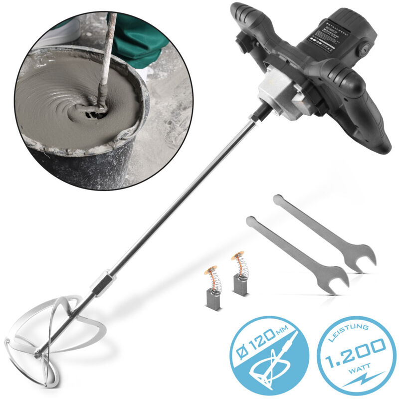 foto del prodotto stahlwerk agitatore rw-1200 st con agitatore elettrico da 1.200 w 850 giri min.