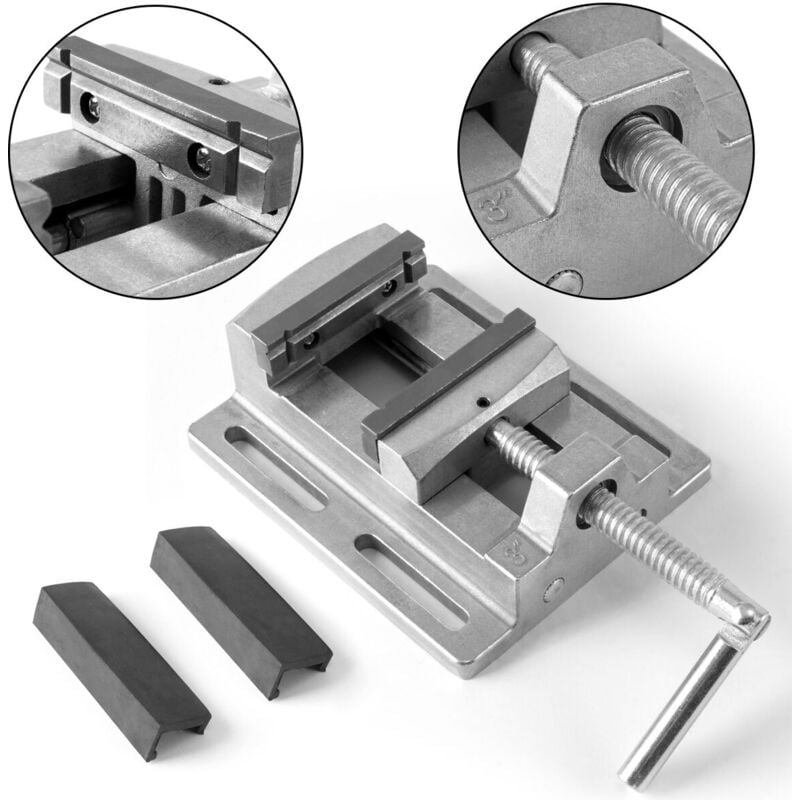 foto del prodotto stahlwerk morsa macchina morsa parallela in alluminio