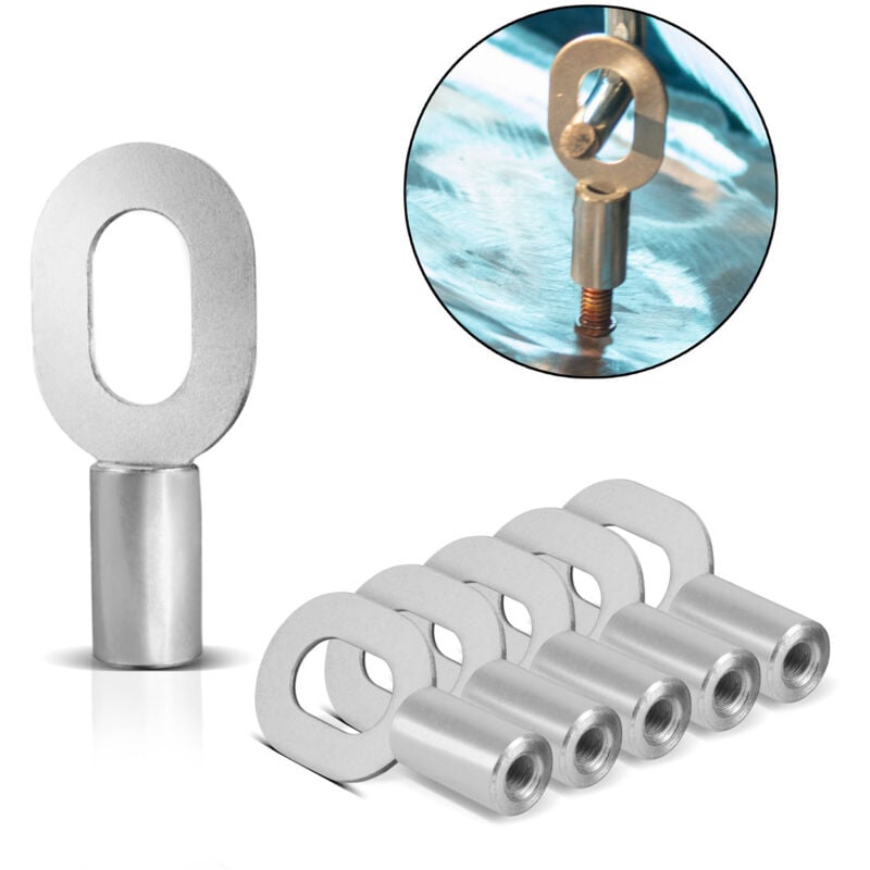 foto del prodotto stahlwerk occhielli per saldatura m5 set di 20 puntatori per ammaccature accessori per puntatori