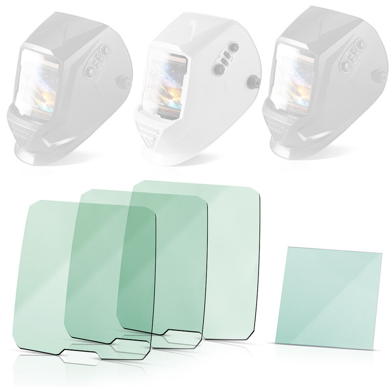 foto del prodotto stahlwerk set di 4 schermi di ricambio per caschi da saldatura st 990 xtc xb xw