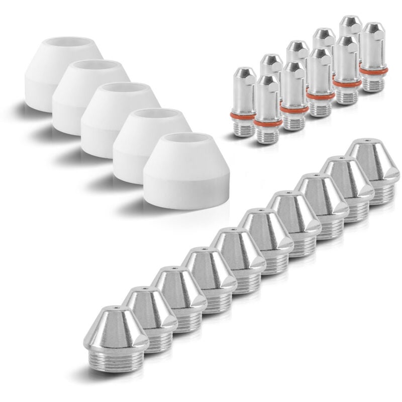 foto del prodotto stahlwerk set di parti di usura 25 parti per la taglierina al plasma torcia di taglio al plasma wsd-200