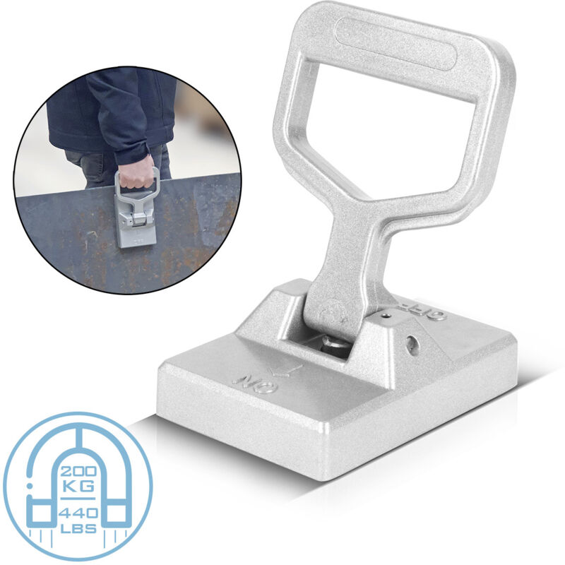 foto del prodotto stahlwerk sollevatore magnetico aiuto al trasporto strumento di sollevamento con capacit di carico di 50 kg
