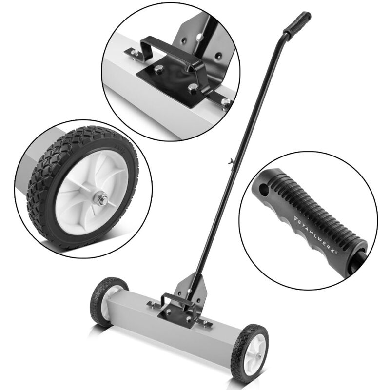 foto del prodotto stahlwerk spazzatrice magnetica mbk 18 st con larghezza di 457 mm e portata di 15 kg