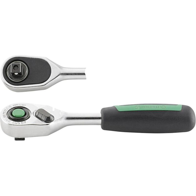 foto del prodotto stahlwille 415 qr n 11111020 cricchetto con levetta d inversione 1 4 6.3 mm 117 mm