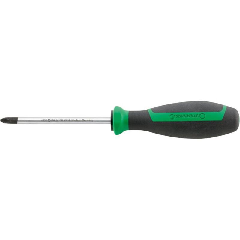 foto del prodotto stahlwille 4630 ph 2 kreuzschlitzschraubendreher mit drall griff 46303002 cacciavite a croce 2