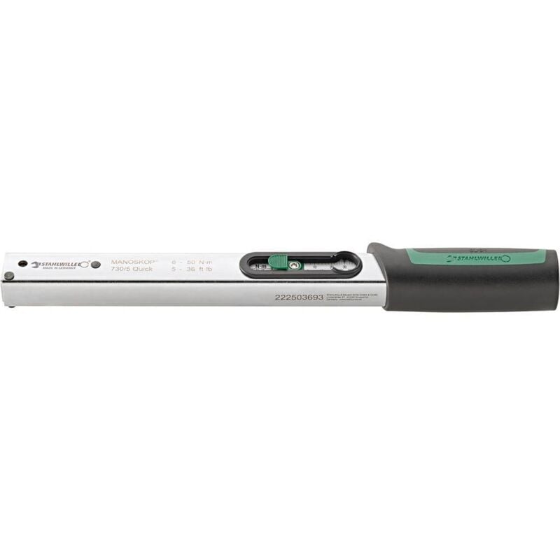 foto del prodotto stahlwille 730 5 quick 50184005 chiave dinamometrica 6 50 nm