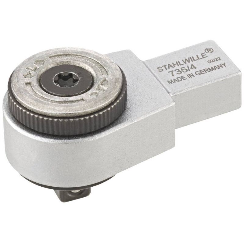 foto del prodotto stahlwille 735 4 58250004 cricchetto a dentatura fine 1 4
