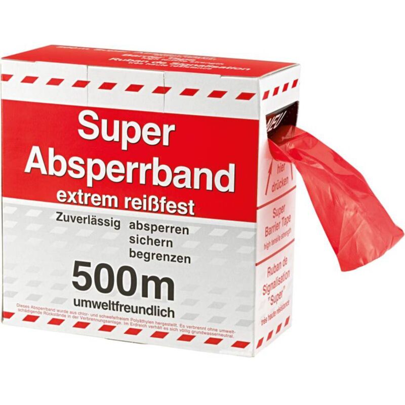 foto del prodotto stahlwille 77030702 12191 vde absperrband cordone l x l 500 m x 80 mm