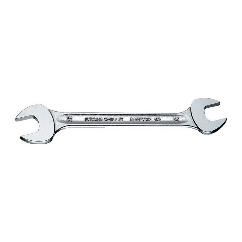 foto del prodotto stahlwille chiave fissa doppia motor 10 4x5mm l.100mm cromata