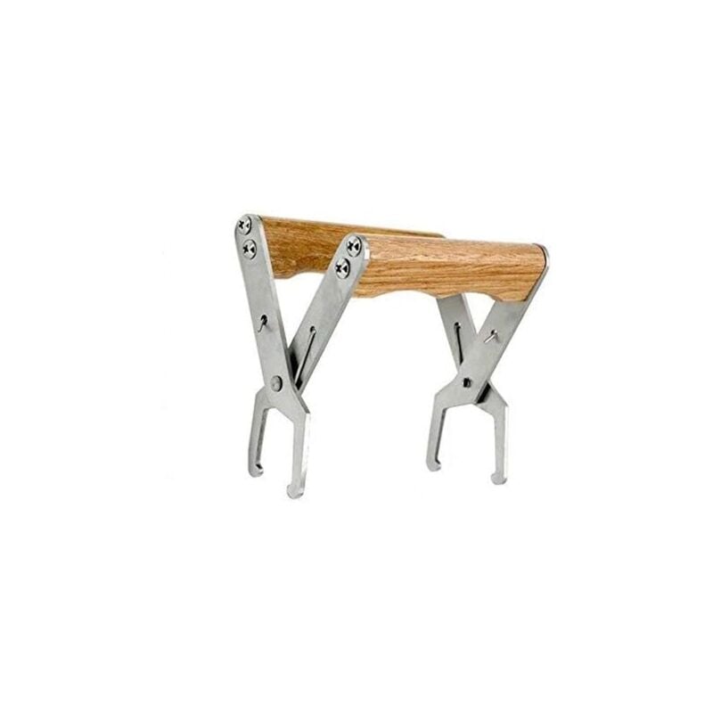 foto del prodotto stainless steel honeycomb frame lifting clamp, honeycomb frame holder beekeeper tools