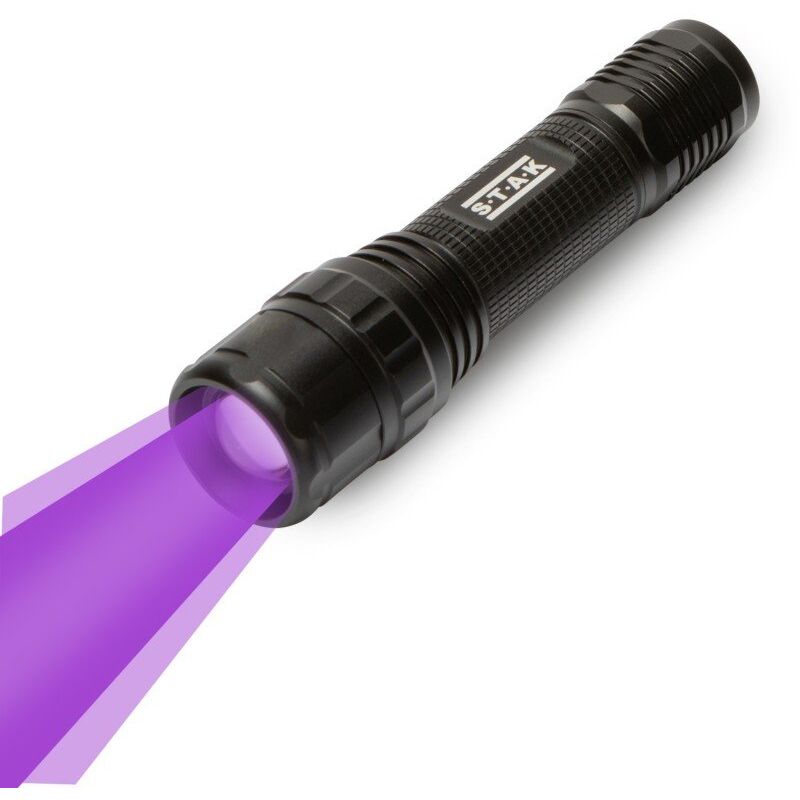 foto del prodotto stak torcia led horatio, 3w, 250 lumen, con luce ultravioletta, ip67 st005