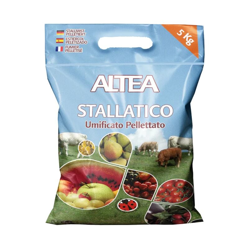 foto del prodotto stallatico letami bovino equino umificati pellettati altea