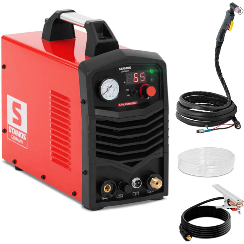 foto del prodotto stamos germany taglio plasma igbt, ciclo 100 , accensione hf, 230v 50a