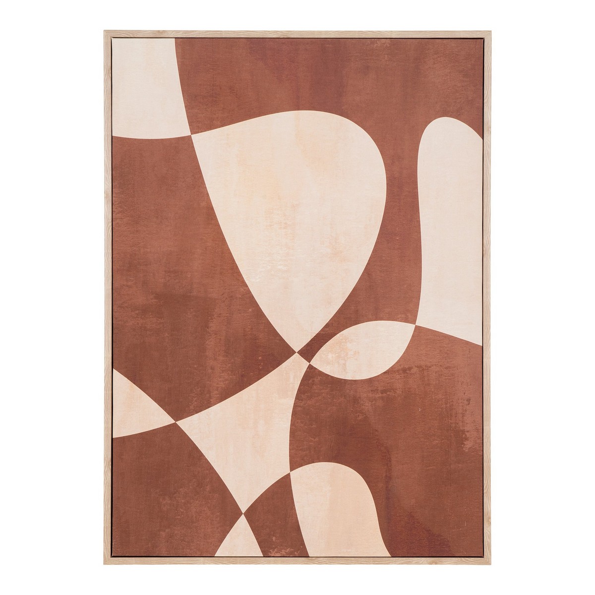foto del prodotto stampa su tela con cornice cape, marrone, cotone, 2,5x50x70 cm, epikasa