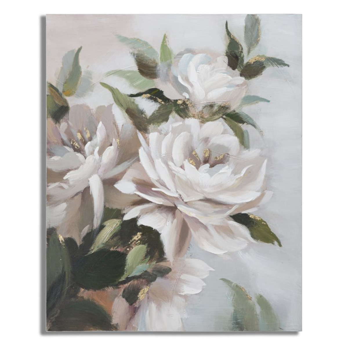 foto del prodotto stampa su tela fiori 67, multicolore, legno, 100x3,7x80 cm, epikasa