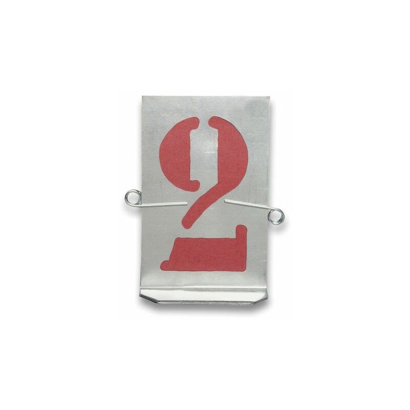 foto del prodotto stampini traforati 10 numeri mm. 60