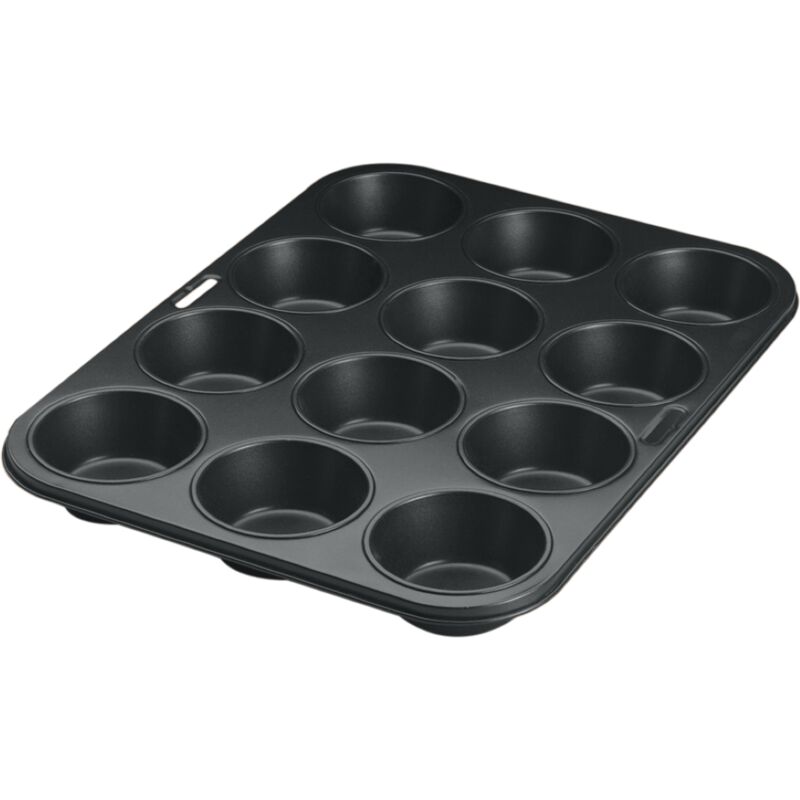 foto del prodotto stampo 12 muffins diametro 7,5 cm antiaderente metaltex