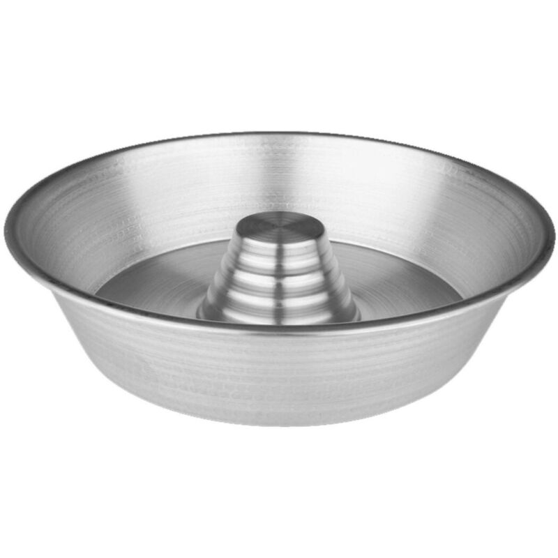 foto del prodotto stampo forma ciambella liscia 36 cm teglia forno alluminio baba casatiello trade shop traesio