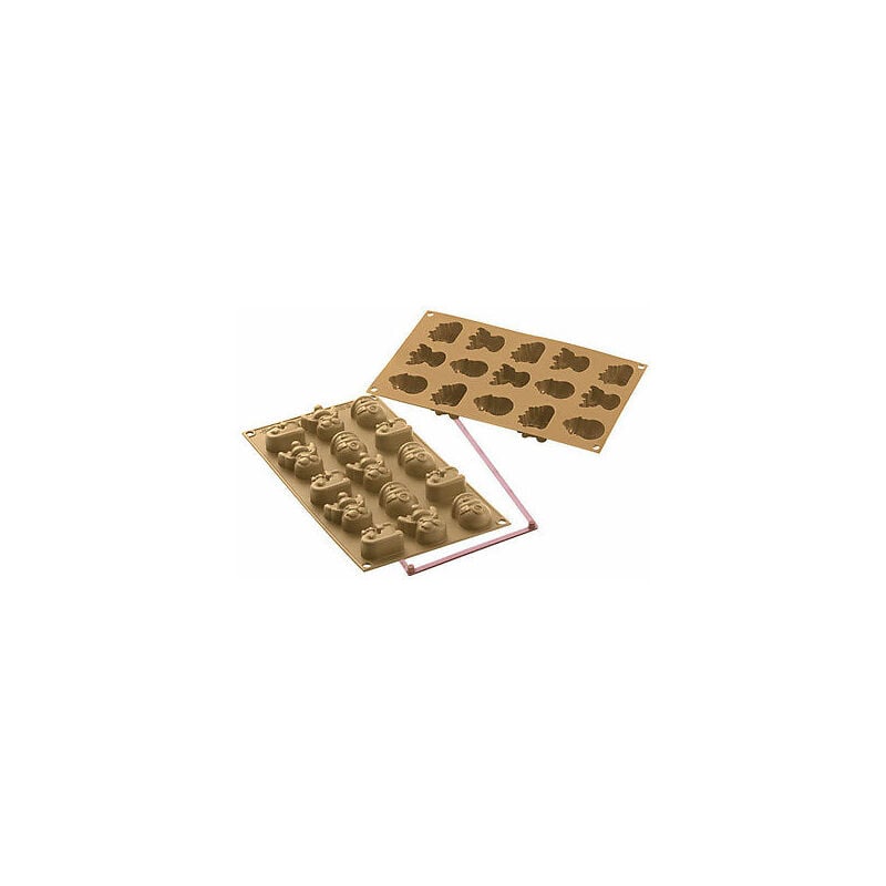 foto del prodotto stampo stampi silicone magico natale multiporzione sf 166 silikomart