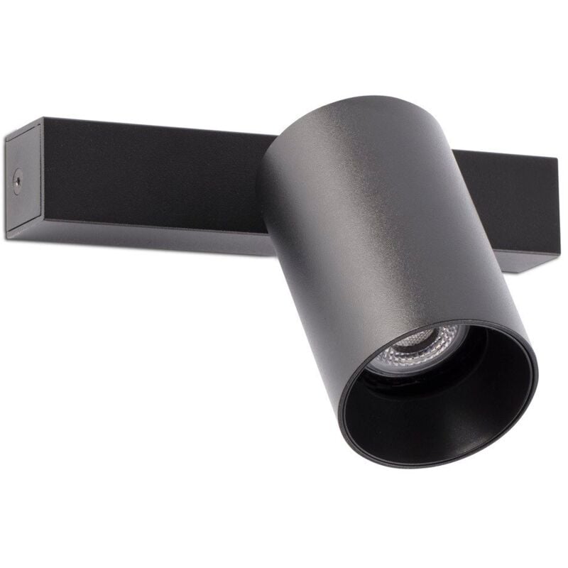 foto del prodotto stan lampada da parete plafoniera nero 1xgu10 marca faro