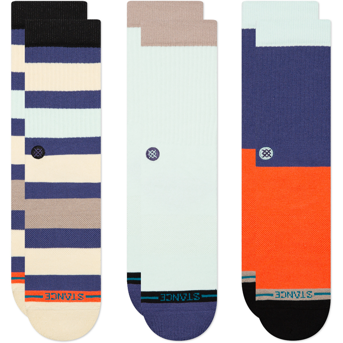 foto del prodotto stance calzini bayside crew 3er pack
