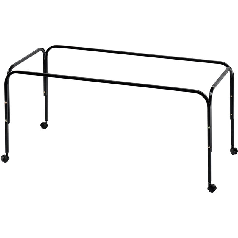 foto del prodotto stand 120 supporto per gabbie rabbit 120 e casita 120. variante stand 120 misure 114.5 x 53 x h 49.2 cm nero ferplast
