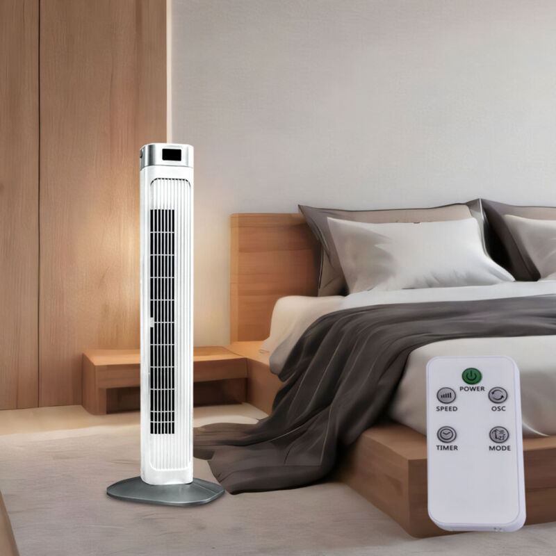 foto del prodotto stand tower tower colonne ventilatore telecomando climatizzatore ventilatore oscillante v tac 7900