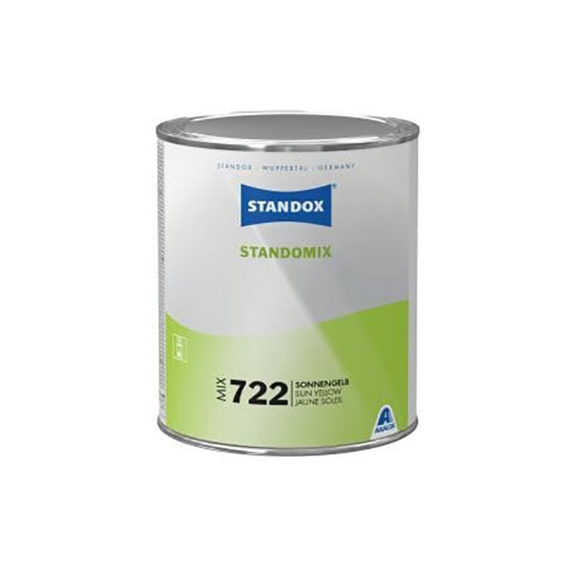 foto del prodotto standox standofleet mix 722 base opaca sun yellow lt 1