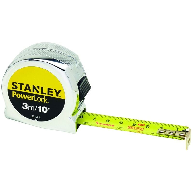 foto del prodotto stanley 0 33 523 metro a nastro powerlock, 3 m