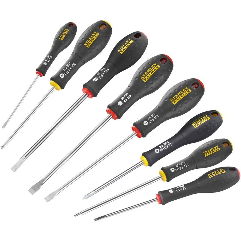 foto del prodotto stanley 0 65 437 cacciaviti, std str ph, set di 8 pz