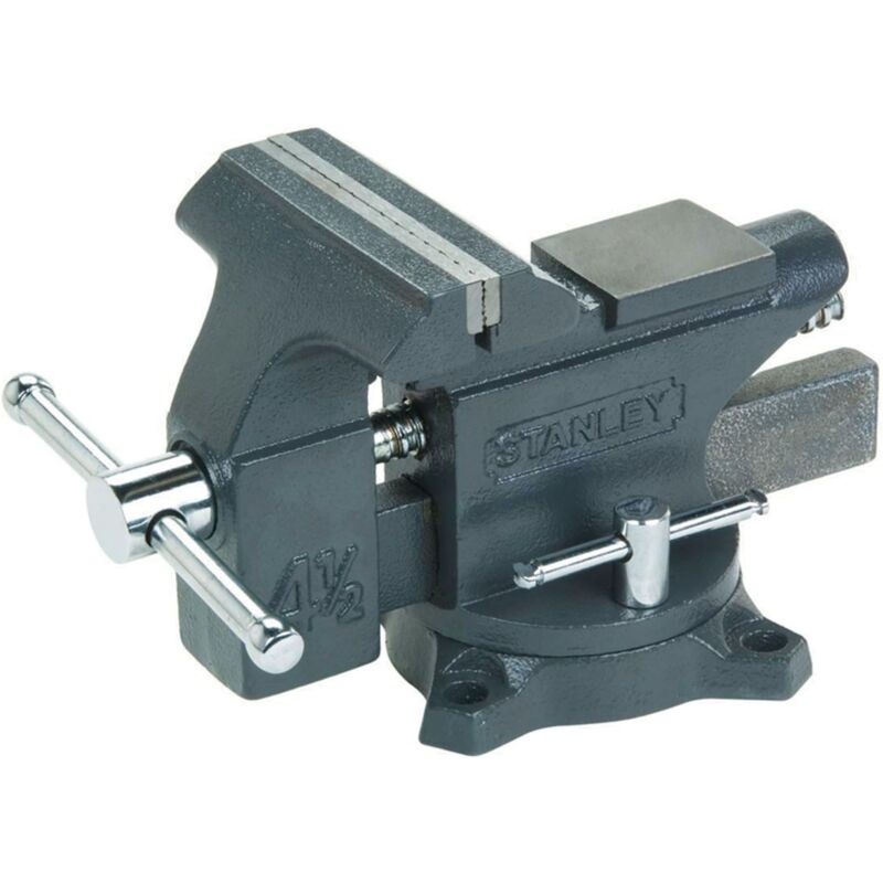 foto del prodotto stanley 1 83 065 morsa da banco maxsteel uso leggero 100mm
