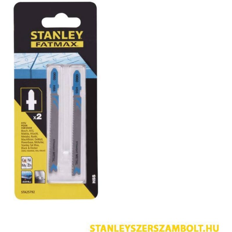 foto del prodotto stanley 2 lame fat max 92.5x1.9 2.3 x metallo hss